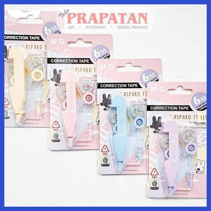 

( SEKOLAH / LUKIS ) READY M&G GASPARD ET LISA CORRECTION TAPE QCT56074 | TIP EX KERTAS (SENI / MENGGAMBAR / ART / KERAJINAN ) SIAP KIRIM