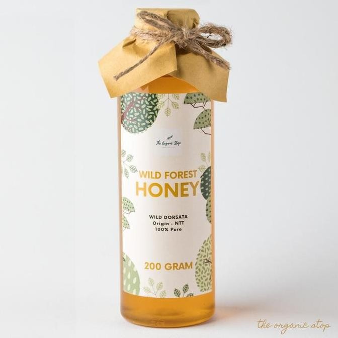 

NEW TheOrganicStop Madu Hutan NTT Raw Forest Honey Asli 100% 200 gram READY