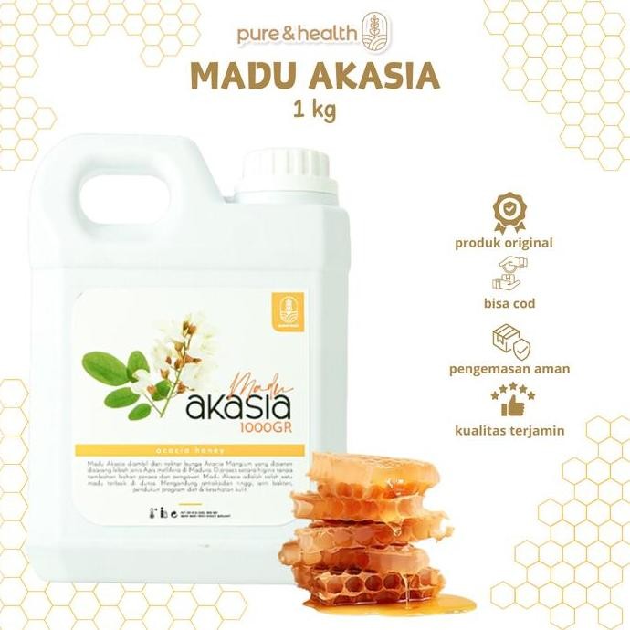 

NEW Madu Asli Akasia 1 Kg Madu Murni Natural Raw Honey READY