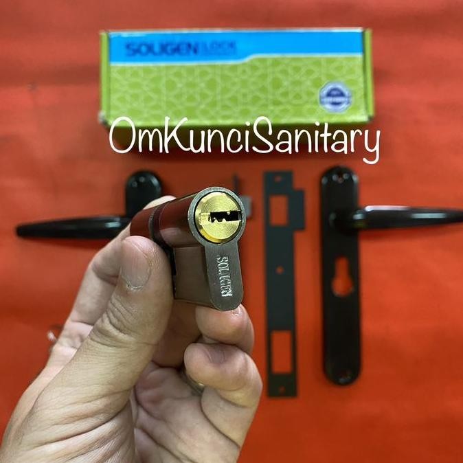 Kunci Pintu Kawat Nyamuk Soligen Set Kunci Espanda Alumunium Tralis