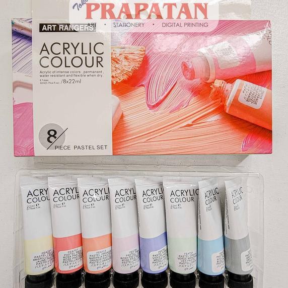 

Cat Akrilik Set Art Rangers 8X22Ml Pastel Art Rangers Acrylic