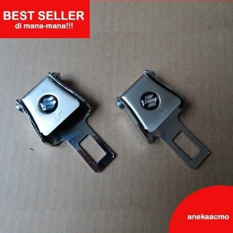 Terbaru (1) Colokan Safety Belt Safetybelt Seat belt Logo Suzuki Ertiga anekaac92 Murah