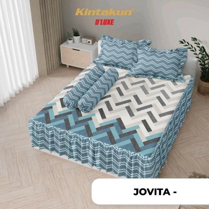 sprei kintakun rumbai queen 160x200/seprei rumbai 160x200 kintakun