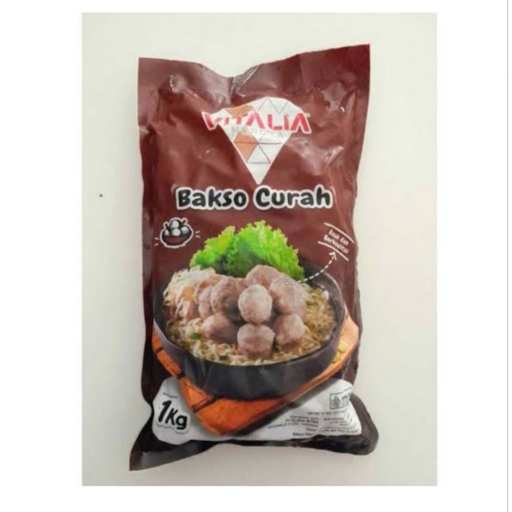 

Vitalia Horeka Bakso Sapi Curah 1KG / Baso Sapi Frozen