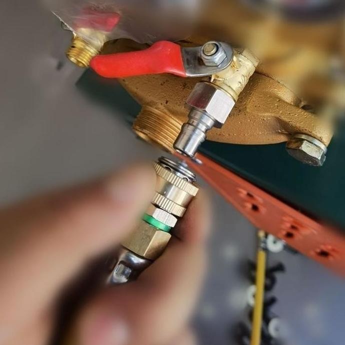 Connector Swivel Selang Swivel Anti Kusut Selang Steam Kompresor Anti Kusut Drat M14X1.5 Swivel Anti