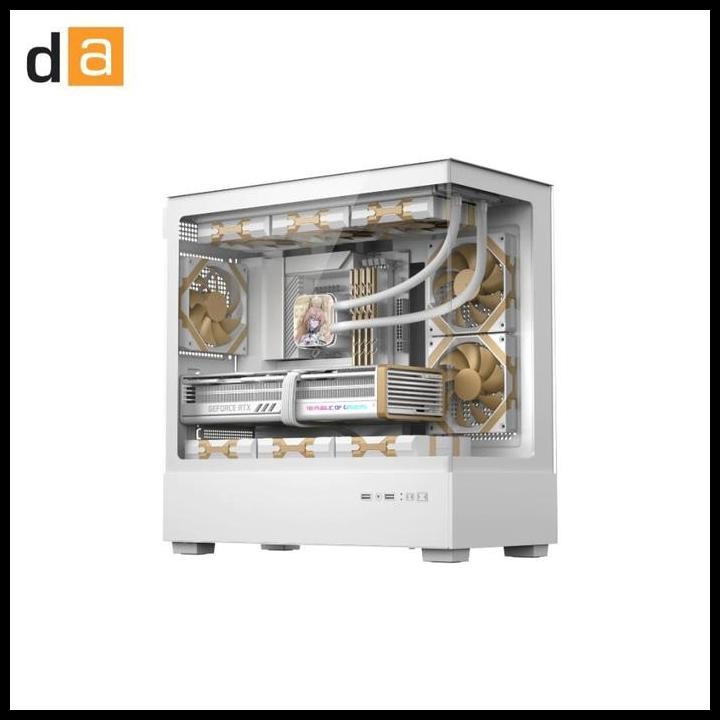 Terlaris Casing Digital Alliance N30X2 - mATX Free 3 Fan - Casing DA N30X2 microATX Gaming Case Best