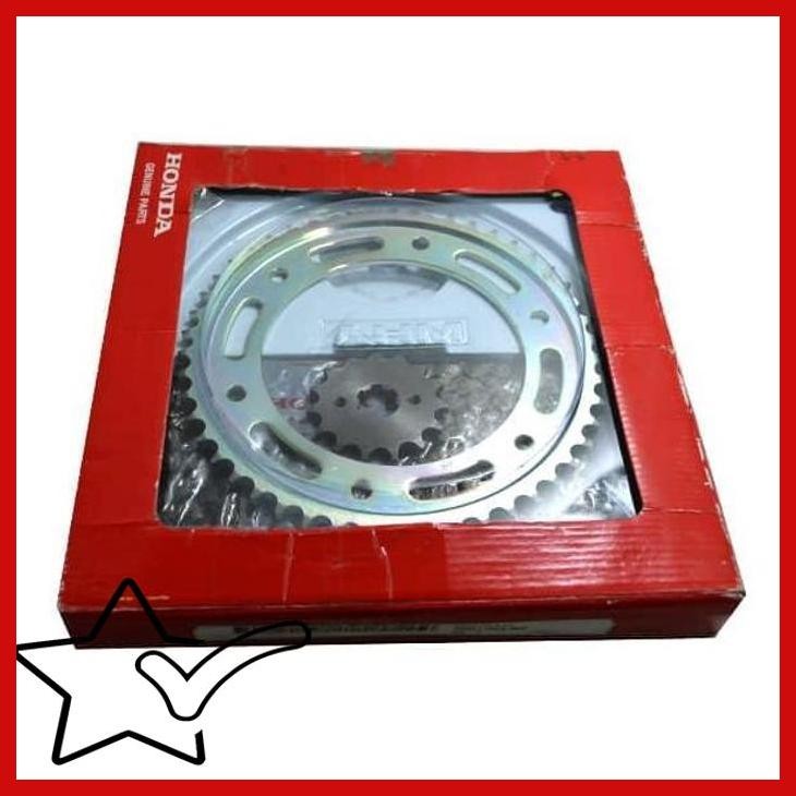 [HBA] GEAR SET CRF | GIR GEAR RANTE RANTAI RODA SET DEPAN BELAKANG HONDA CRF 150 CRF150 L ORI ORIGIN