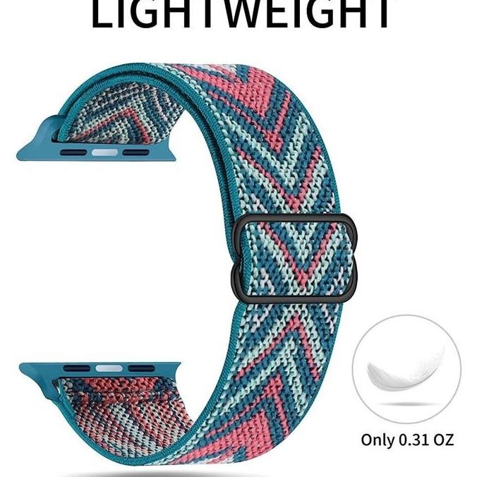 NEW SALE PROMO Tali Jam Tangan Nylon Sport Strap for Apple Watch Ultra 2 49mm 10 9 8 7 6 SE 46mm 42m