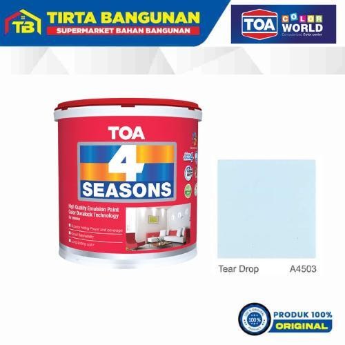 Toa 4 Seasons Cat Tembok Interior / Cat Tembok Tinting Harga By Request Warna 4 Kg Gratis Ongkir