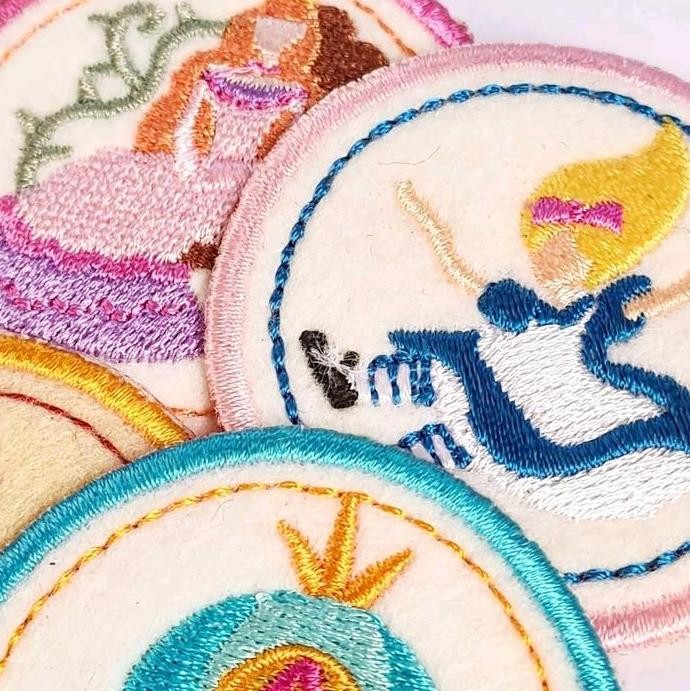 

langsung order saja] patch fairy tale, princess series