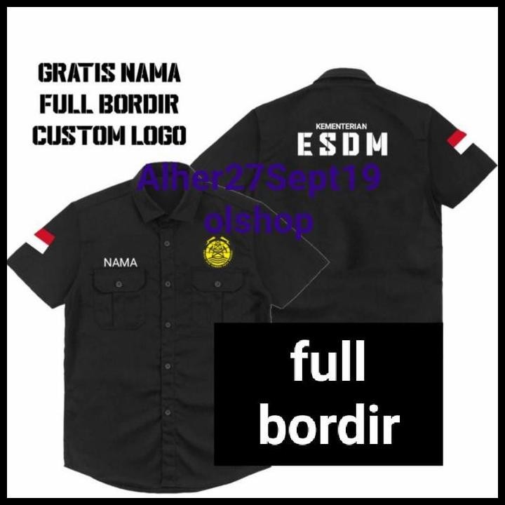 Terlaris Kemeja kementerian ESDM baju kementerian ESDM kemeja ESDM baju ESDM Best Seller