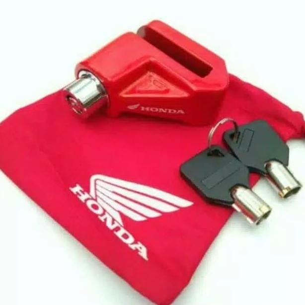Kunci gembok cakram motor AHM Disk Brake lock Honda Ori MURAH