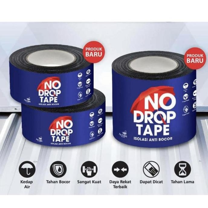No Drop Tape Isolasi Anti Bocor Lakban Perekat Penambal Bocor