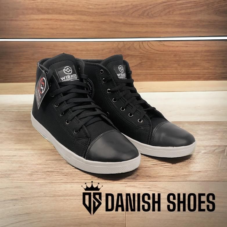 Heatshrin Sepatu Sekolah Boot / Sepatu Boot Hitam Murah / Sepatu Hitam Boot Pria / Sepatu Hitam Boot