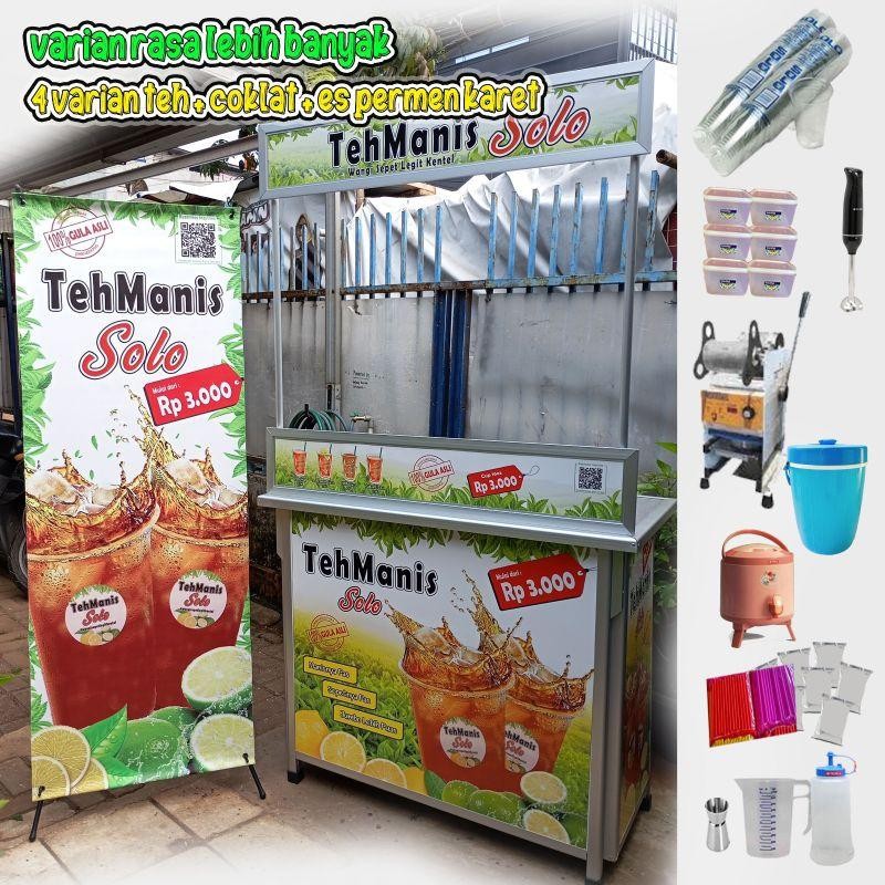 Franchise / Paket Usaha Minuman Es Teh Solo Termurah Best Quality 100% Original