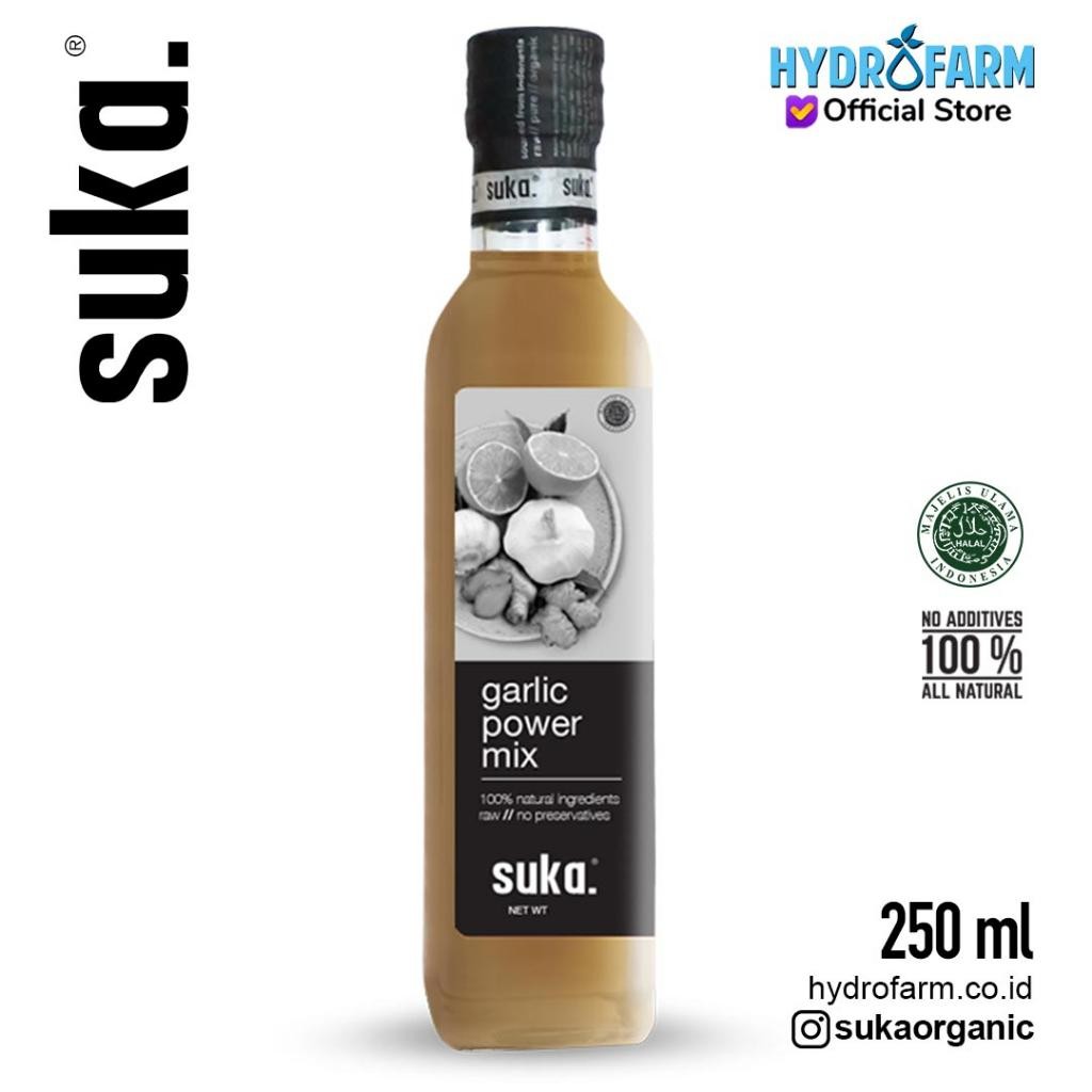 

Suka - Garlic Power Mix / Jus Bawang Putih Herbal ( 250Ml - 500Ml ) Terlaris Best Quality 100% Original