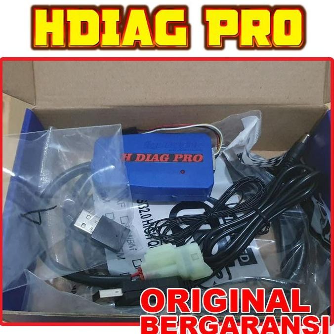 HIDIAG PRO / H-DIAG PRO SCANNER INJEKSI REMAP ECU ORIGINAL BERGARANSI