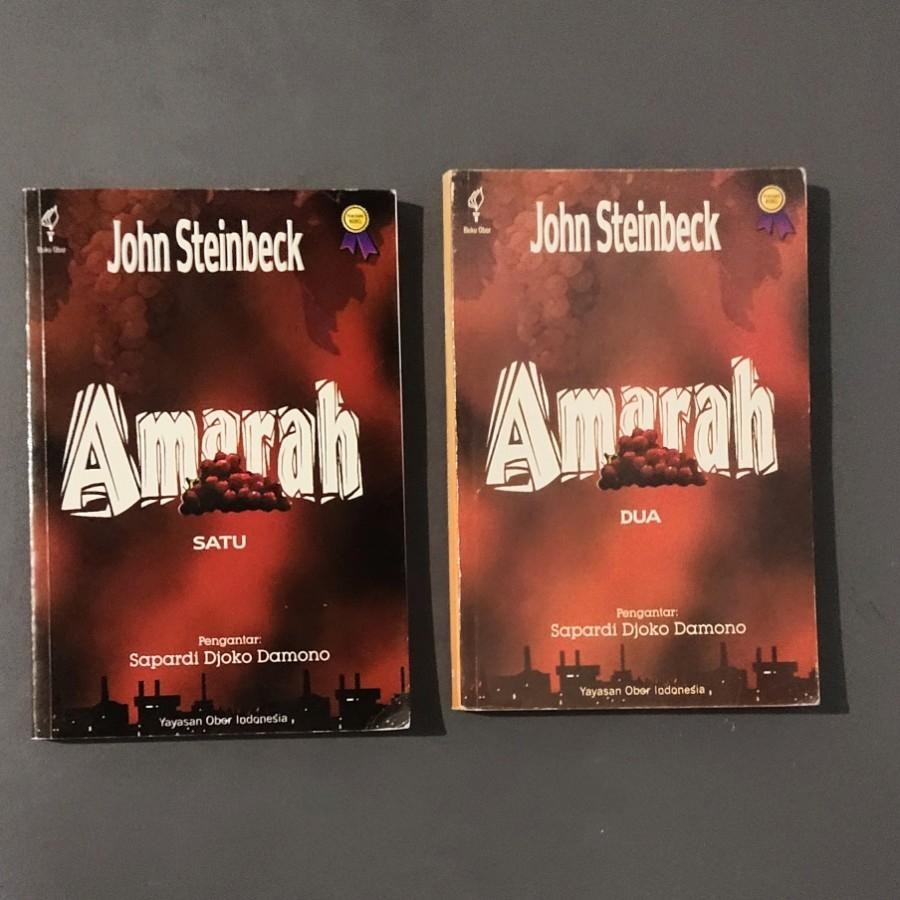 Buku Amarah [The Grapes Of Wrath] - John Steinbeck Termurah Best Quality 100% Original