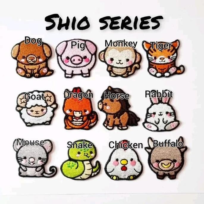 

(:(:(:(] patch shio, tiger, snake, dog, rabbit, horse, pig, got, buffalo, dragon, mouse