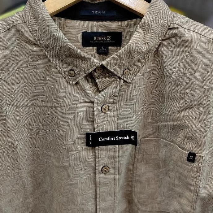 BARU kemeja Roark scholar strech original