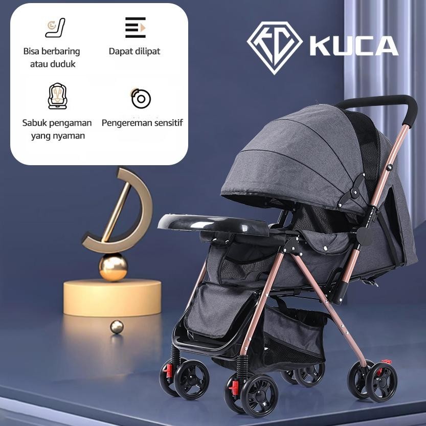Kereta Bayi Kereta Dorong Bayi New Born-3 Tahun Stroller Bayi Anak Lipat Traveling Lightweight Folda