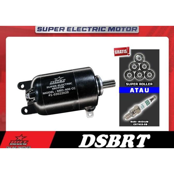 DINAMO STATER STARTER BORE UP BRT XEON RC GT FINO MIO SPORTY SMILE 5TL
