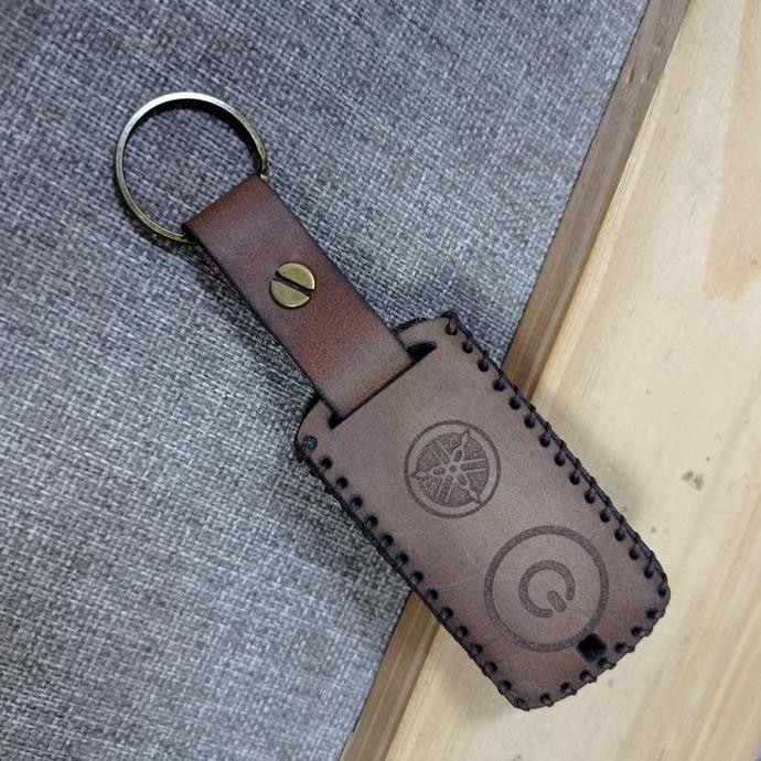 Sarung Remote Cover Keyless Yamaha NMAX Fazzio Kulit Asli MURAH