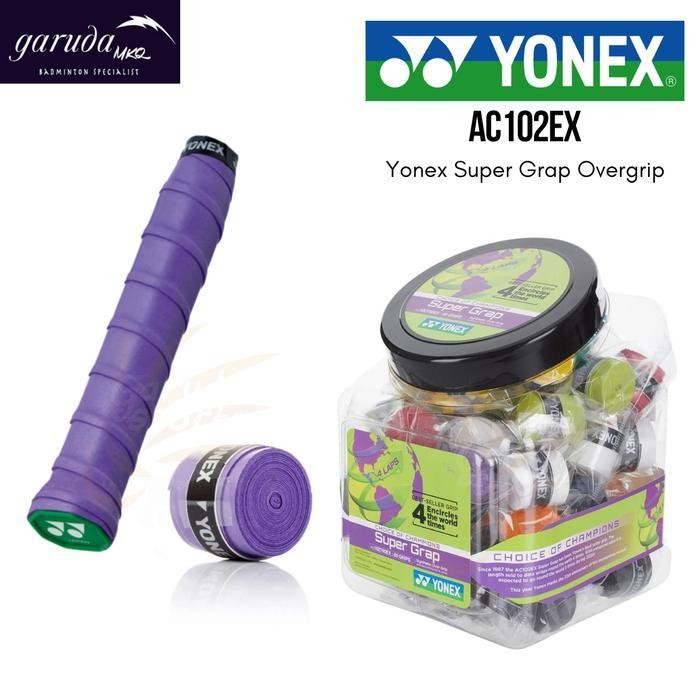 Grip Yonex Karet Ac 102 / Grip Karet Yonex Ac102 / Grip Yonex Ac 102Ex