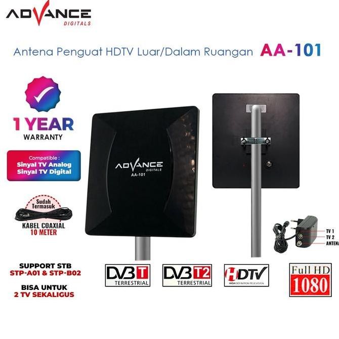 Antena Tv Digital Advance Aa-101 Antena Tv Digital Indoor / Outdoor Kabel