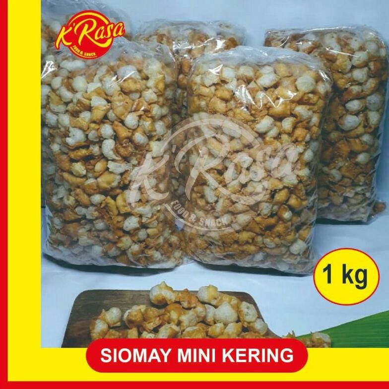 

Siomay mini kering cms 1 kg. Cocok untuk campuran baso aci, seblak, bakso, mie rebus, cemilan dll