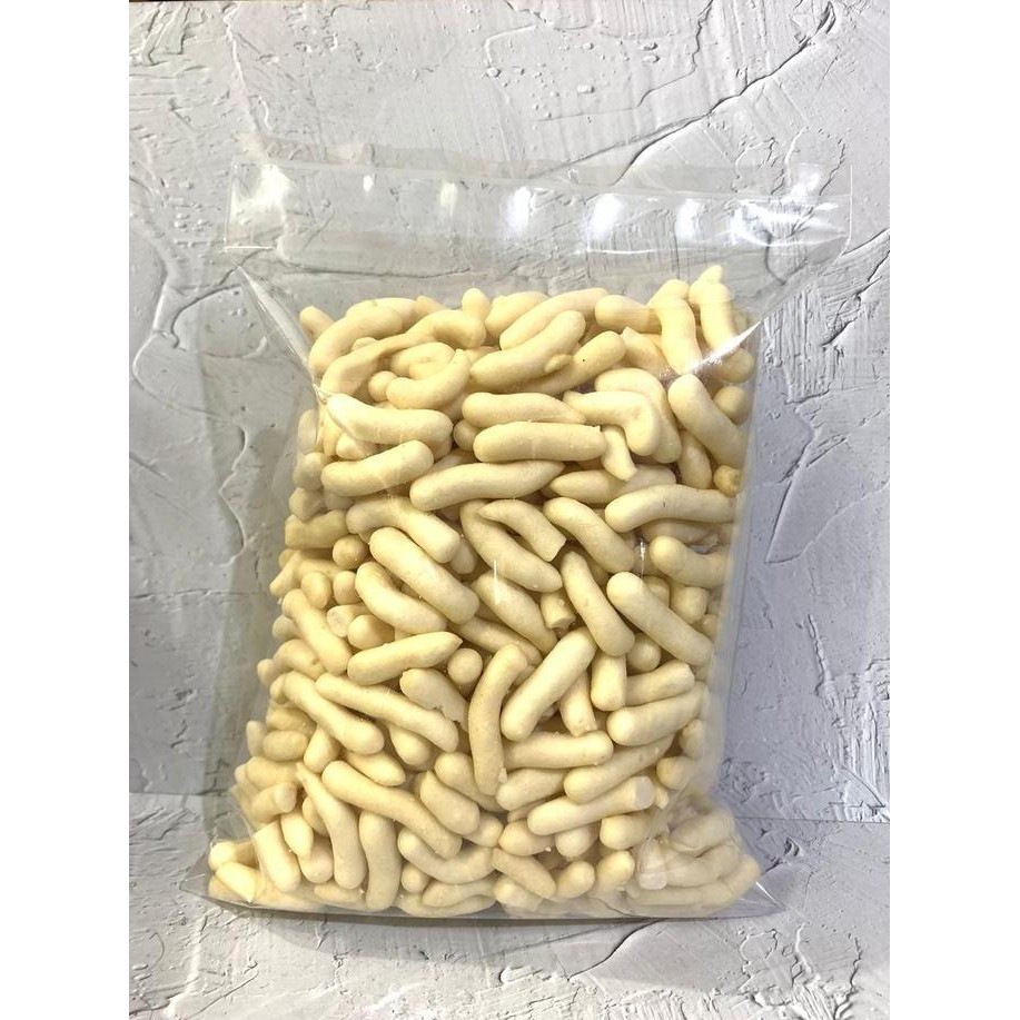 

Kerupuk Pilus Ikan Tenggiri / Stik Pilus Ikan 250Gr