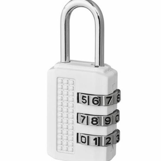 Terlaris Gembok Kecil Pengaman Furniture Kuat Modern Original_Putih Ready Stok