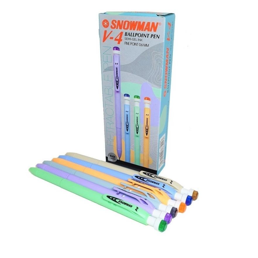 

Diskon Bolpen Cetik Bolpoin Cetek Pulpen Mekanik Snowman V4 V-4 0.7Mm Promo