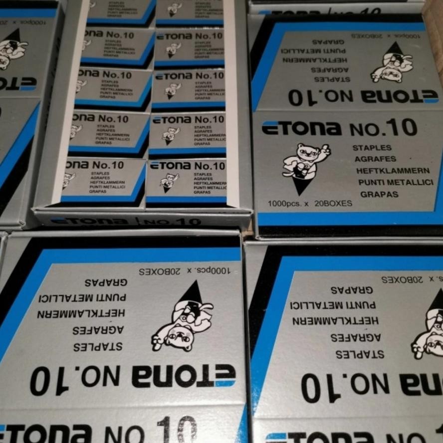 

Diskon Isi Staples Etona No 10/Jepretan Promo