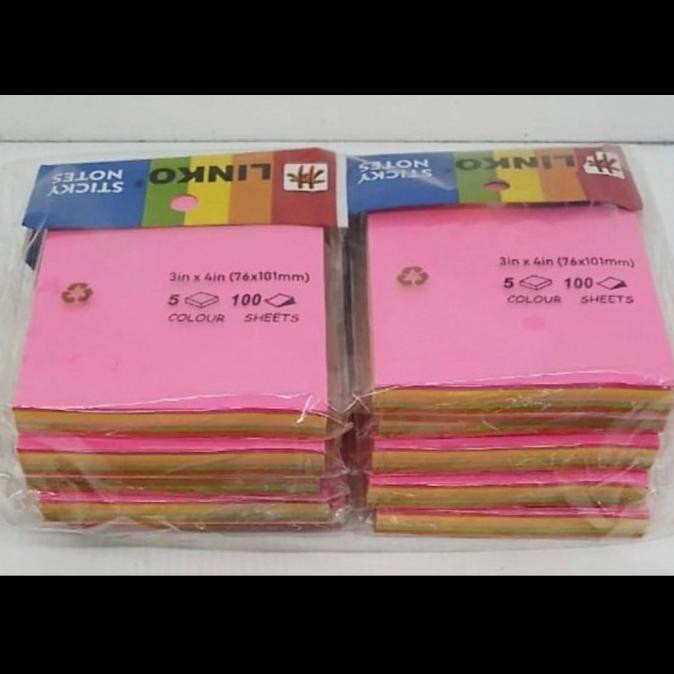 

Berkualitas Posh It Sticky Notes 76X76Mm Kertas Memo Tempel 7.6Cm Berkualitas