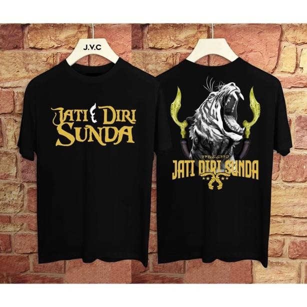 Promo Sixteenfashion Kaos Jati Diri Sunda Macan Putih