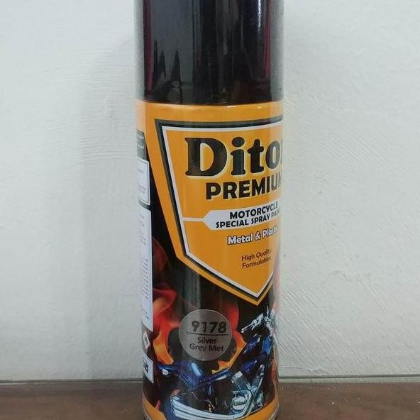 Cat Semprot Diton 9178 Sier Grey Met