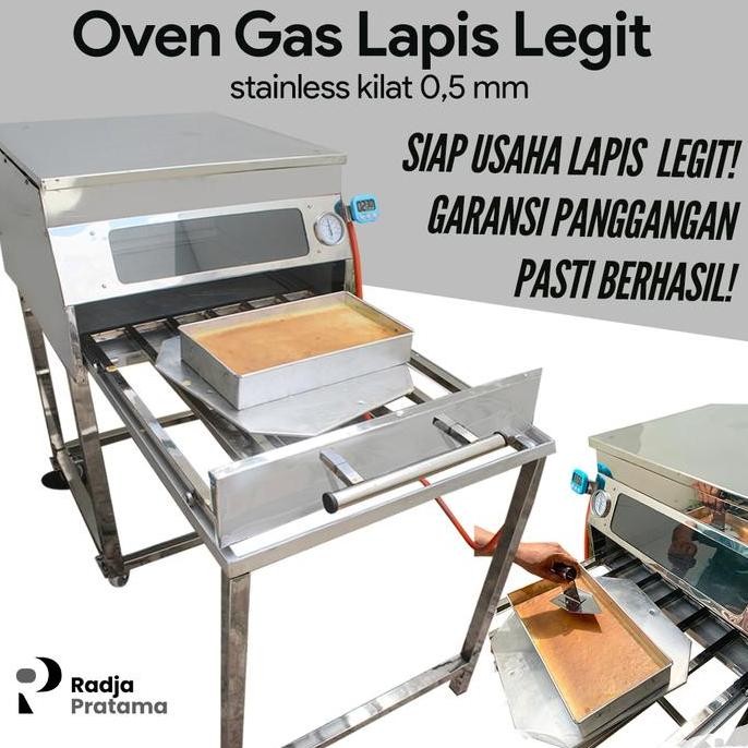 Oven Lapis Legit Gas Murah Berkualitas Bonus Loyang Dan Alat Poles