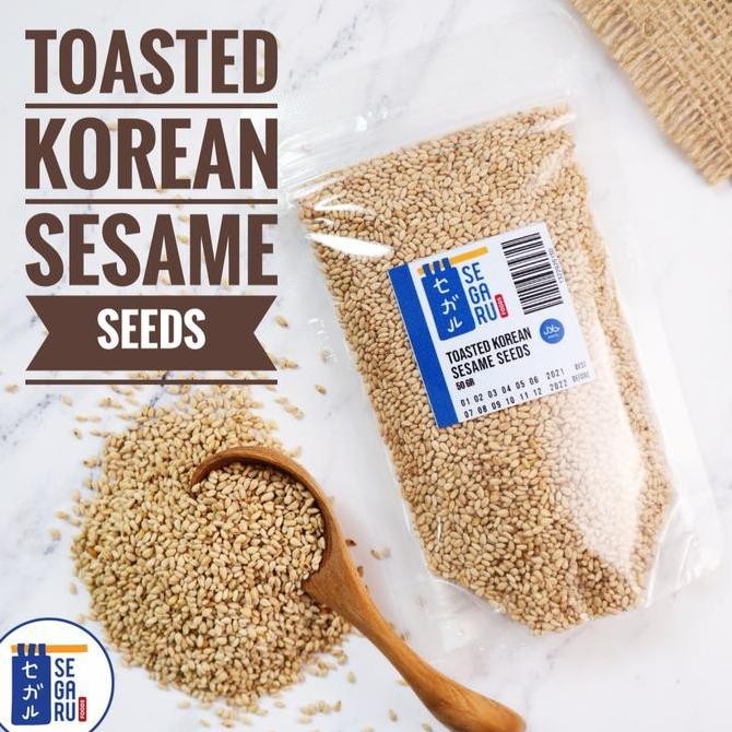 

ID | WIJEN PUTIH SANGRAI KOREA HALAL | BIJI WIJEN PANGGANG