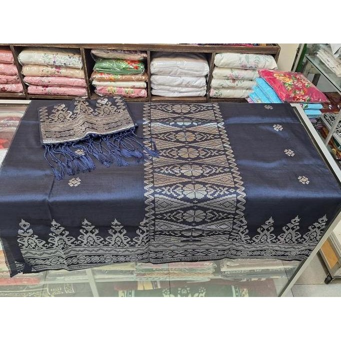 SONGKET TENUNAN TANGAN SILUNGKANG / SONGKET SILUNGKSNG / SONGKET TENUN /SONGKET PADANG Benang Kain B