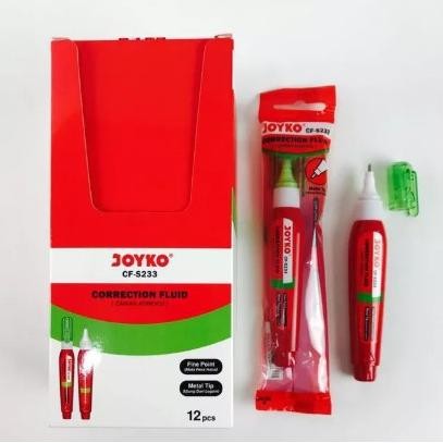 

Berkualitas 1Pcs Joyko Correction Fluid Cairan Koreksi Tip Ex Penghapus Cair Cf-S233 Tip-Ex X Penghapus Tinta Murah Diskon