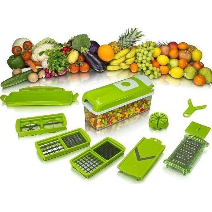 

Terlaris Nicer Dicer Plus / Alat Pemotong Berbagai Buah Dan Sayuran