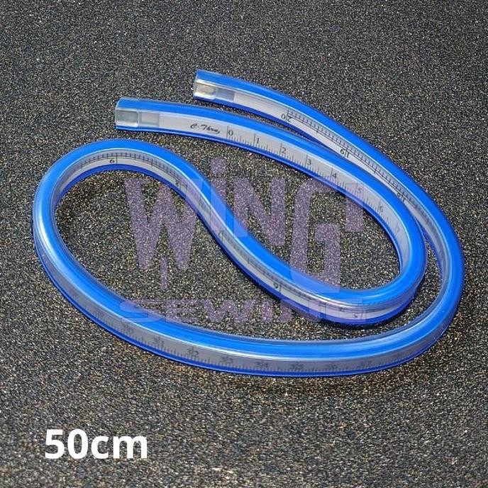 

Penggaris Jahit Pola Lentur Ct-50 50Cm Flexible Curve Ruler