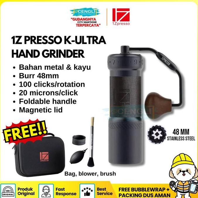 

Terlaris 1Zpresso K-Ultra Grinder Kopi Manual / Coffee Grinder / Mesin Kopi