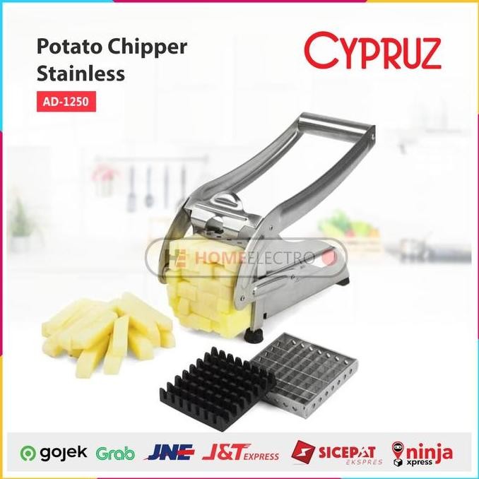

Terlaris Pemotong Kentang Dorong / Potato Chipper Cypruz Ad-1250
