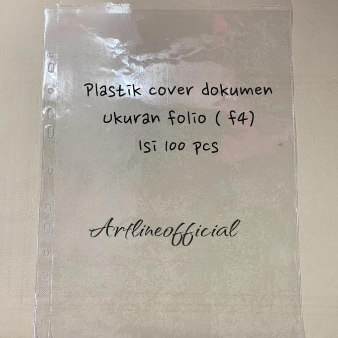 

[SOSHOP] PLASTIK COVER DOKUMEN UKURAN FOLIO (F4) KETEBALAN 0,10 MICRON | ISI 100 PCS|PLASTIK IJAZAH| PLASTIK COVER