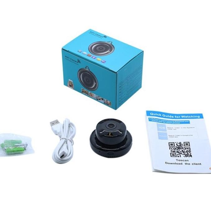 Ip Camera CCTV V380 SPY Camera Ip HD960p Hidden Wifi CCTV NIGHT VISION