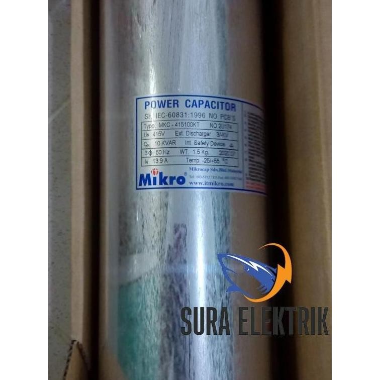 Kapasitor Mikro 10 Kvar 415V Co