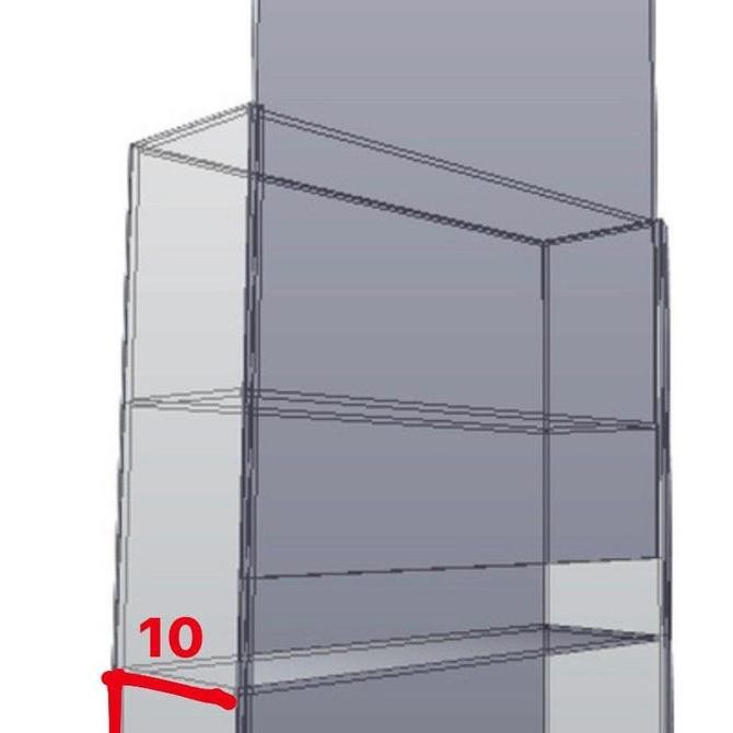 

New Product - Akrilik Rak Kabinet 3 Susun Kiarastoreku