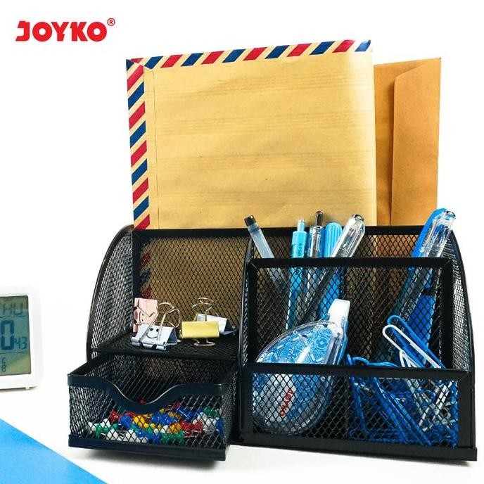 

[SOSHOP] JOYKO DESK SET PEN HOLDER STATIONERY / TEMPAT ALAT TULIS MEJA KANTOR DOKUMEN DS-22